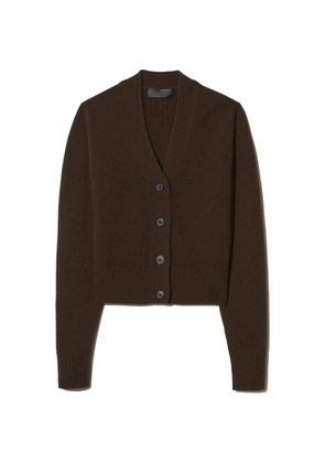 Nili Lotan Charmaine V-neck button-up cardigan - Brown