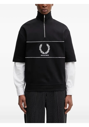 Fred Perry half-zip sweatshirt - Black