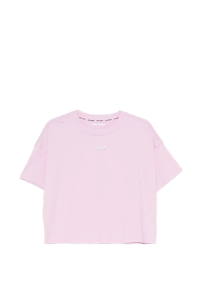 DKNY logo-plaque T-shirt - Pink