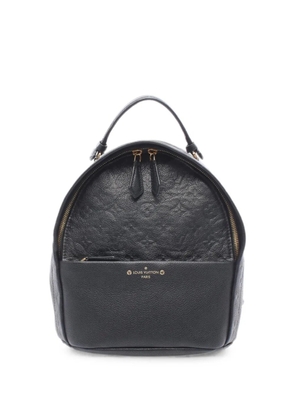 Louis Vuitton Pre-Owned 2017 Sorbonne Monogram Empreinte backpack - Black