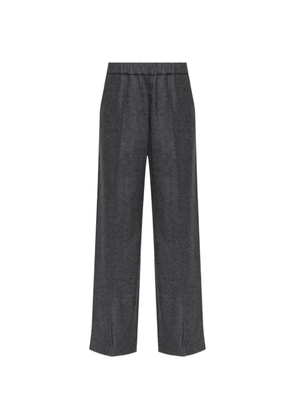 Jil Sander stitched-seam wool trousers - Grey