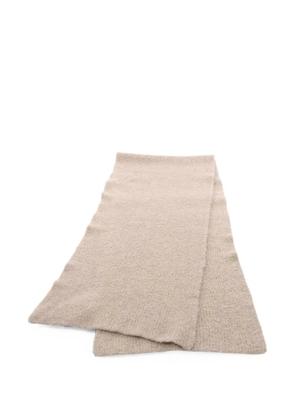 The Row Pre-Owned 2020s rectangular-shape scarf - Neutrals