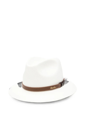 Borsalino Country Panama extra-fine wide-brim hat - White