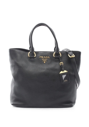 Prada Pre-Owned 2010s leather tote bag - Black