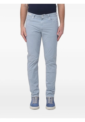 Siviglia slim-fit gabardine trousers - Blue