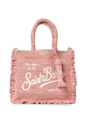 MC2 Saint Barth medium Volant embroidered tote bag - Pink