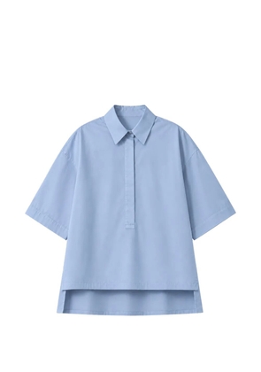 Liviana Conti Millie high-low popover shirt - Blue