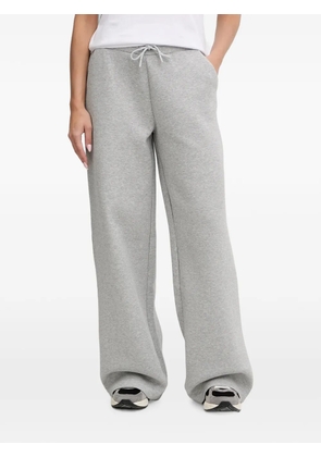 GUESS USA logo-embroidered drawstring track pants - Grey