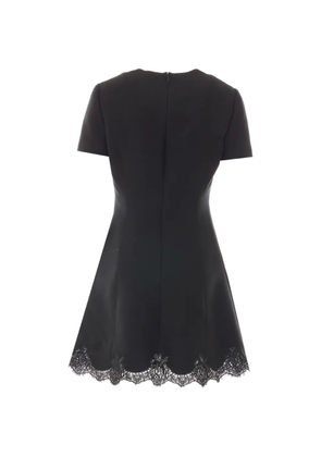 Valentino Garavani lace-trim mini dress - Black