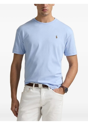 Polo Ralph Lauren embroidered-logo T-shirt - Blue