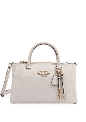 GUESS USA Anise logo-embossed tote bag - Neutrals