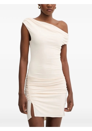 Aniye By Noah one-shoulder ruched mini dress - Neutrals