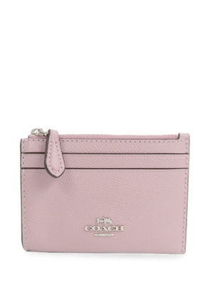 Coach Vintage logo-plaque card case - Pink