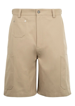 Givenchy logo cargo shorts - Neutrals