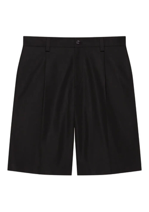 Givenchy pleated cotton shorts - Black