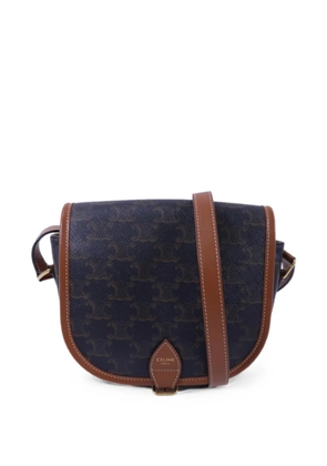 Celine Pre-Owned medium Folco shoulder bag - Brown