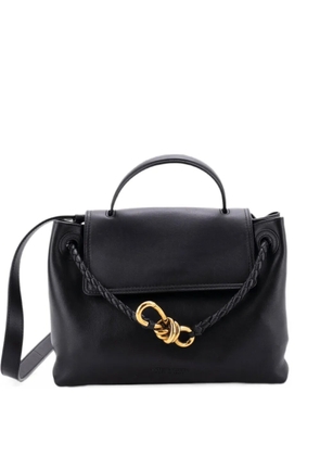 Bottega Veneta Pre-Owned Ciao Ciao Top Handle Bag Leather with Intrecciato Detail Small satchel - Black