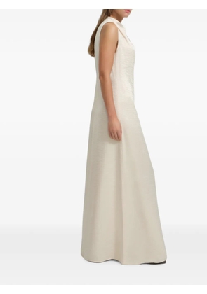 Marcella Senna maxi dress - Neutrals