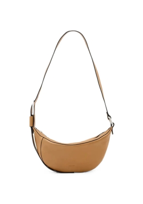 AllSaints buckle-strap crescent shoulder bag - Neutrals