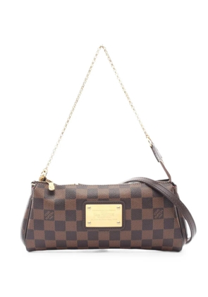Louis Vuitton Pre-Owned 2012 Eva Damier Ebene shoulder bag - Brown