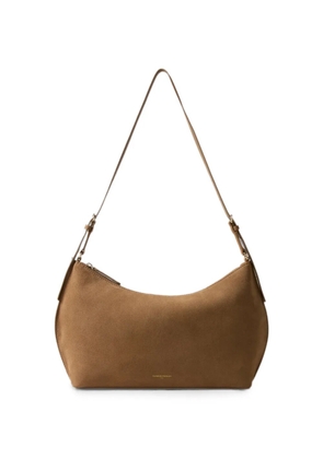 Claudie Pierlot soft suede leather bag - Brown