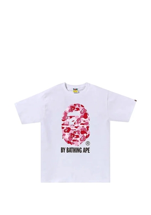 A BATHING APE® ABC Camo cotton T-shirt - White