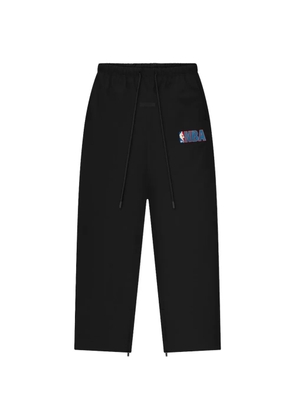 FEAR OF GOD ESSENTIALS x NBA logo-print relaxed-fit track pants - Black