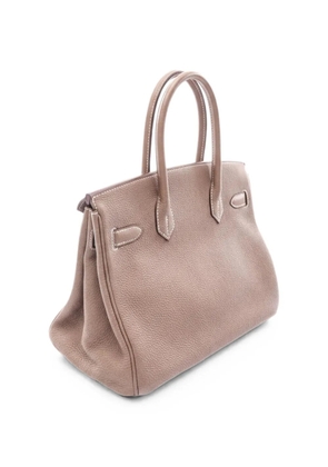 Hermès Pre-Owned 2017 Birkin 30 Etoupe tote bag - Brown