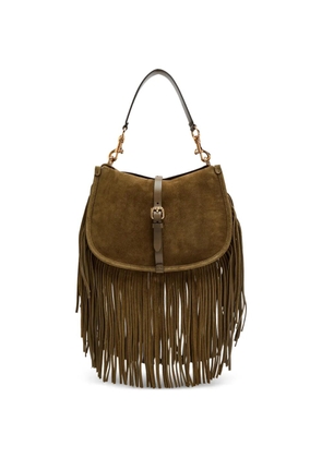 ETRO suede shoulder bag - Green