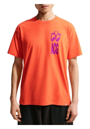 Nike ACG Dri-FIT graphic-print T-shirt - Orange