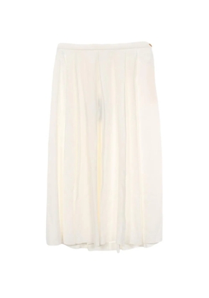 Louis Vuitton Pre-Owned 2020s pleated midi skirt - Neutrals