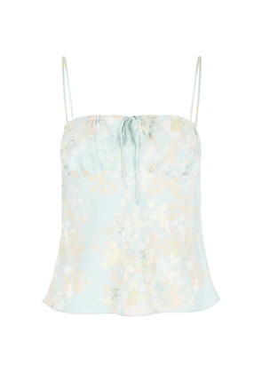 Bernadette Riri floral-print camisole blouse - Green