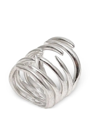 Panconesi Ritorto twisted ring - Silver