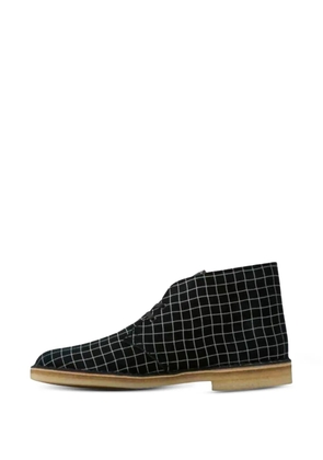 Clarks Originals grid-pattern desert boots - Black
