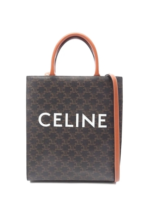 Celine Pre-Owned 2000s small Triomphe two-way handbag - Brown