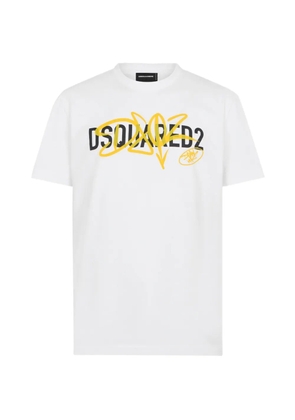 DSQUARED2 graffiti cool-fit T-Shirt - White