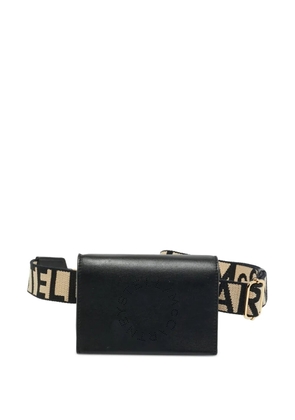 Stella McCartney Pre-Owned perforated logo belt bag - Black