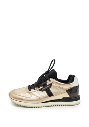 Dolce & Gabbana Pre-Owned perforated leather sneakers - Gold