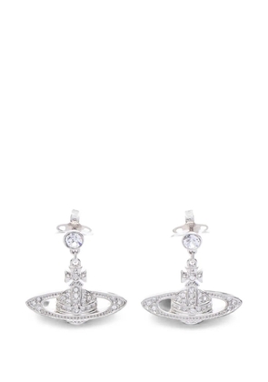 Vivienne Westwood Pre-Owned 20s Mini Bas Relief drop earrings - Silver