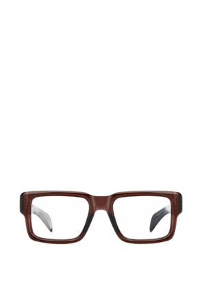 DAVID BECKHAM EYEWEAR rectangle-frame sunglasses - Brown