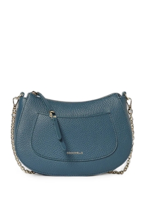 Coccinelle C-Easy pebbled leather shoulder bag - Blue