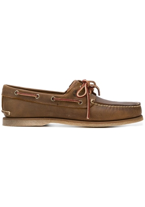 Timberland lace boat shoes - Brown
