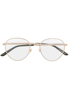 Gucci Eyewear round-frame glasses - Gold