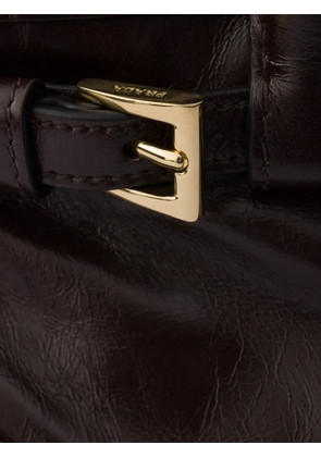 Prada Bonnie leather mini-bag - Brown