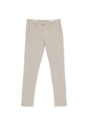 Sartoria Tramarossa Luis logo-patch button-fastening trousers - Neutrals