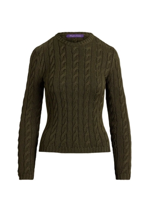 Ralph Lauren Collection cable-knit sweater - Green