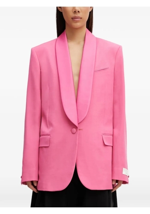 Kenzo shawl-lapel single-breasted blazer - Pink