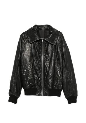 Rick Owens Dracuflight leather jacket - Black