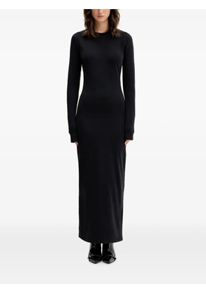 VETEMENTS long-sleeve maxi dress - Black