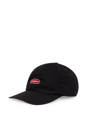 Undercover embroidered-patch baseball cap - Black
